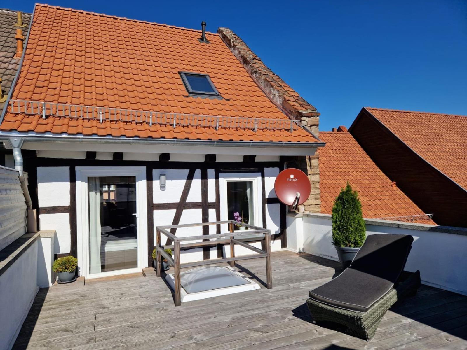 Ferienwohnung Zum Marktplatz Wernigerode Exterior foto